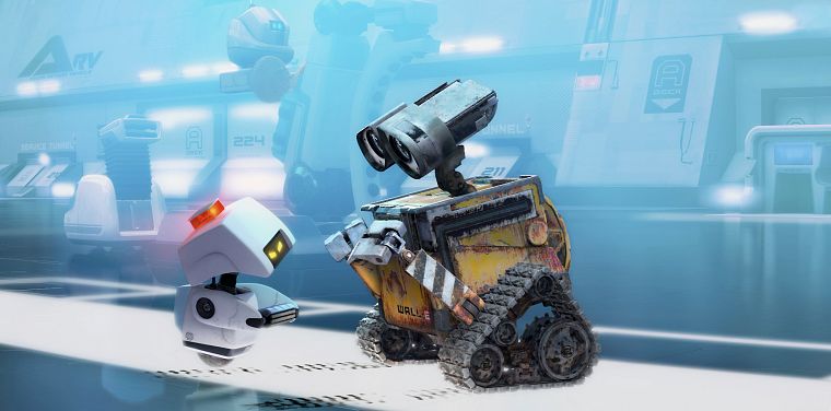 роботы, Wall-E - обои на рабочий стол