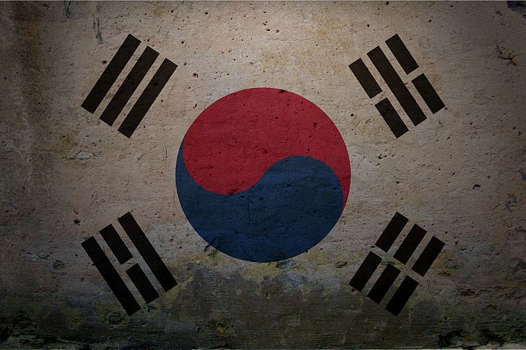 флаги, Южная Корея - обои на рабочий стол