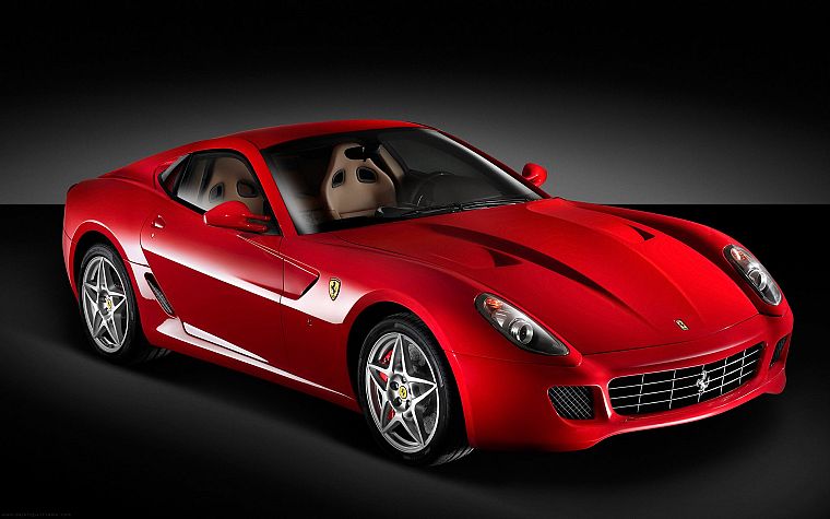 автомобили, Феррари, транспортные средства, красные автомобили, Ferrari 599, Ferrari 599 GTB Fiorano - обои на рабочий стол