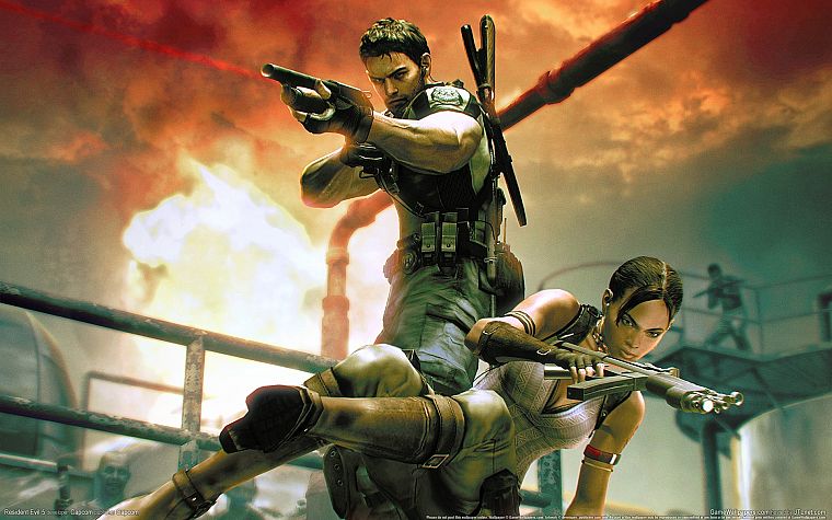 видеоигры, Resident Evil, 3D (трехмерный), Шева Аломар - обои на рабочий стол