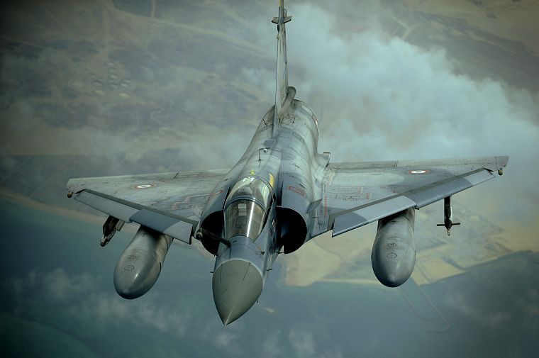 самолет, военный, самолеты, Mirage 2000, французский - обои на рабочий стол