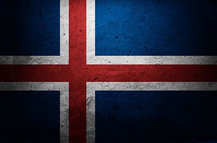 флаги, Исландия, страны, Скандинавия - обои на рабочий стол