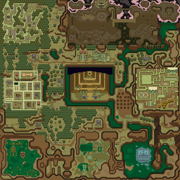 Легенда о Zelda, карты - обои на рабочий стол