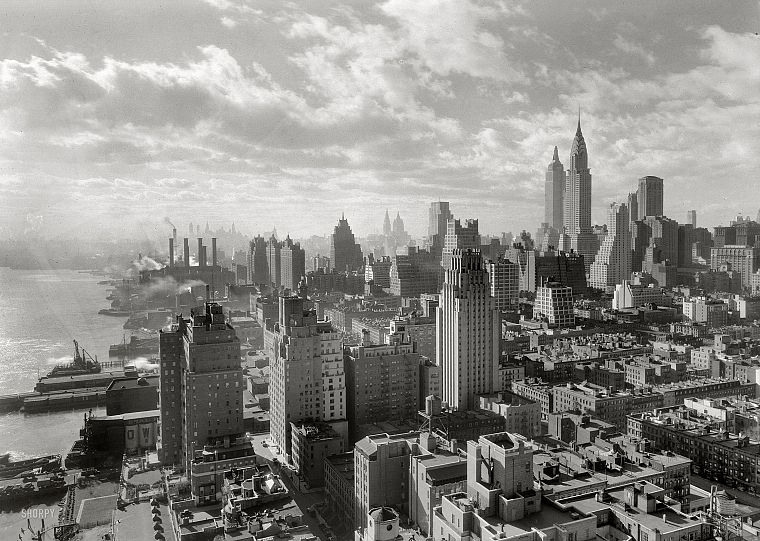 города, архитектура, здания, Нью-Йорк - обои на рабочий стол