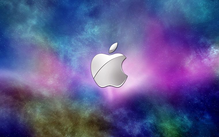Эппл (Apple), макинтош, логотипы - обои на рабочий стол