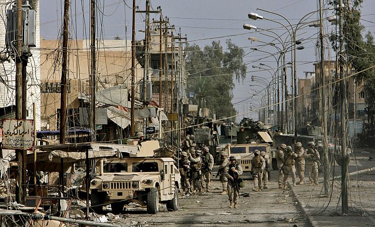 солдаты, армия, военный, Ирак, Humvee, Hummer H1 - обои на рабочий стол