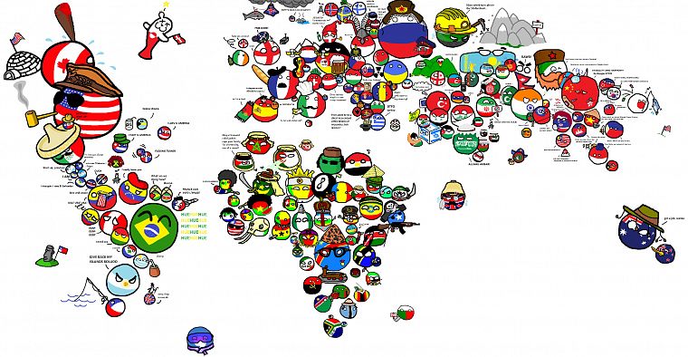смешное, страна, карта мира - обои на рабочий стол