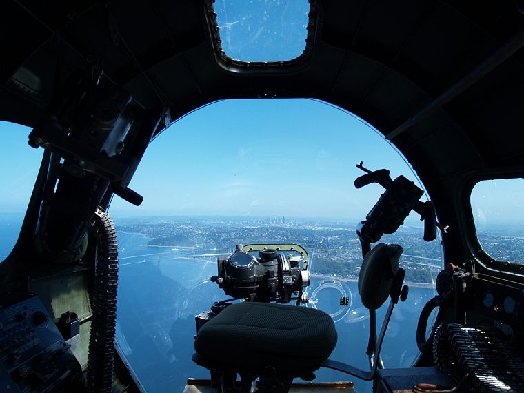 самолет, военный, Сиэтл - обои на рабочий стол