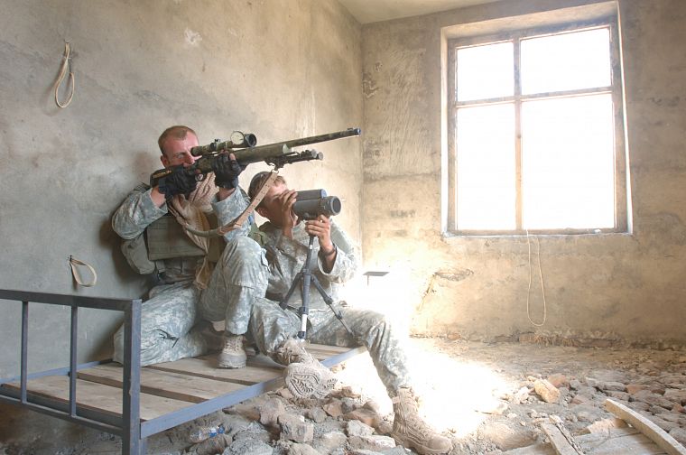 война, военный, люди, снайперы, стрелок, M24SWS - обои на рабочий стол