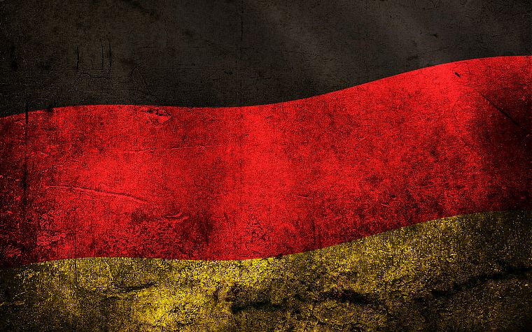 Германия, гранж, флаги - обои на рабочий стол