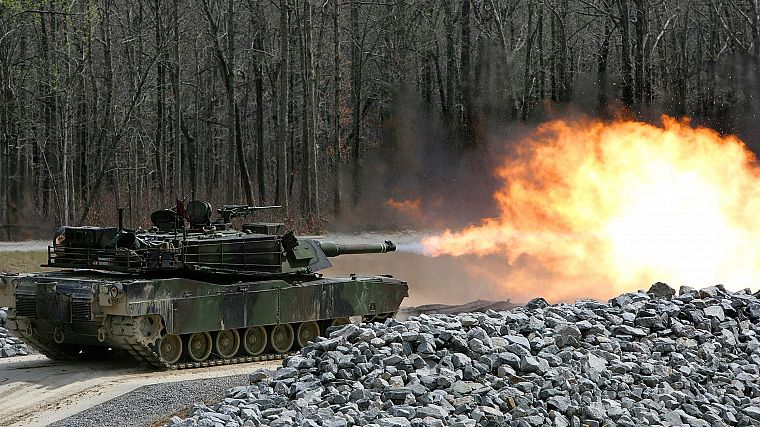 военный, оружие, танки, вышибала, M1A1 Abrams MBT - обои на рабочий стол