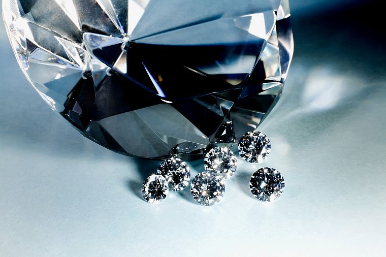 алмазы - обои на рабочий стол