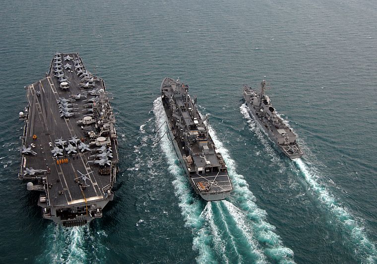 военно-морской флот, транспортные средства, авианосцы - обои на рабочий стол