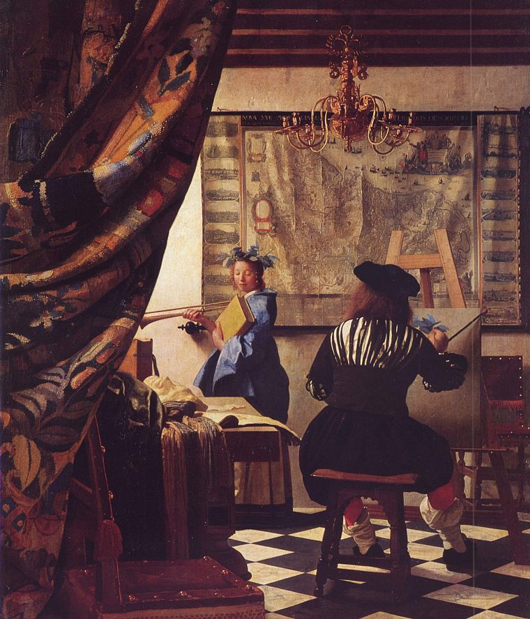 картины, Ян Вермеер - обои на рабочий стол