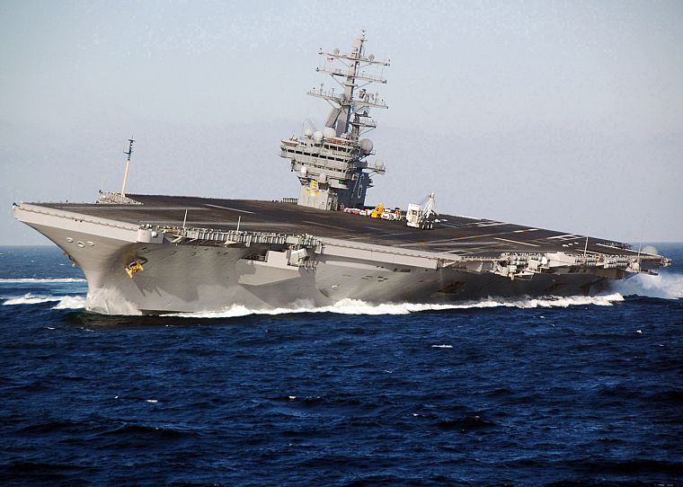транспортные средства, авианосцы, USS Рейган - обои на рабочий стол