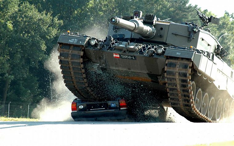 военный, автомобили, оружие, танки, давка, Leopard 2, Австрийские вооруженные силы - обои на рабочий стол