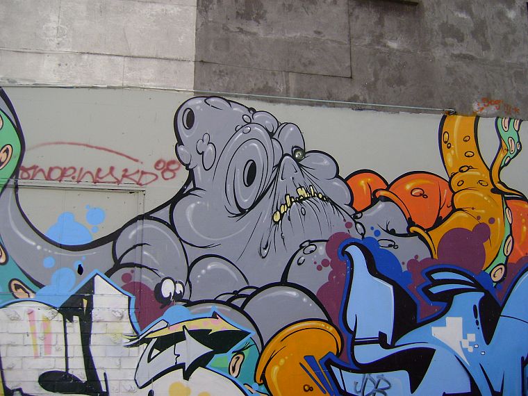 граффити - обои на рабочий стол