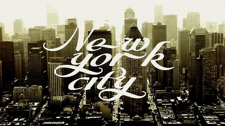 города, ретро, Нью-Йорк, города - обои на рабочий стол