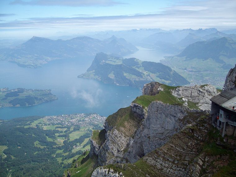 Швейцария, Альпы, люцерна - обои на рабочий стол
