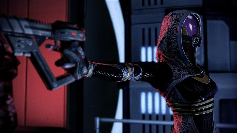 Mass Effect, Масс Эффект 2, Тали Цора нар Rayya - обои на рабочий стол