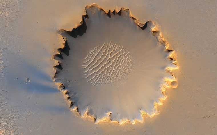 Марс, Виктория кратер - обои на рабочий стол