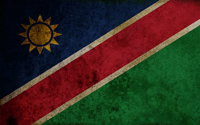 флаги, Намибия - обои на рабочий стол