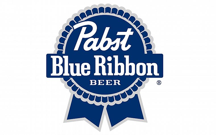 пиво, логотипы, Пабст Голубая лента - обои на рабочий стол
