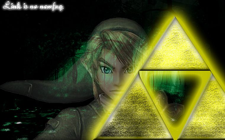 Линк, Triforce, Легенда о Zelda - обои на рабочий стол