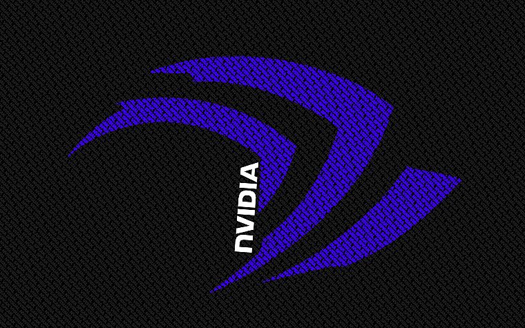 Nvidia, текстуры, логотипы - обои на рабочий стол