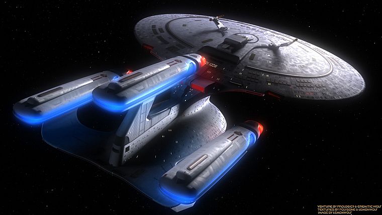 звездный путь, научная фантастика, Star TrekNext Generation, USS Enterprise - обои на рабочий стол