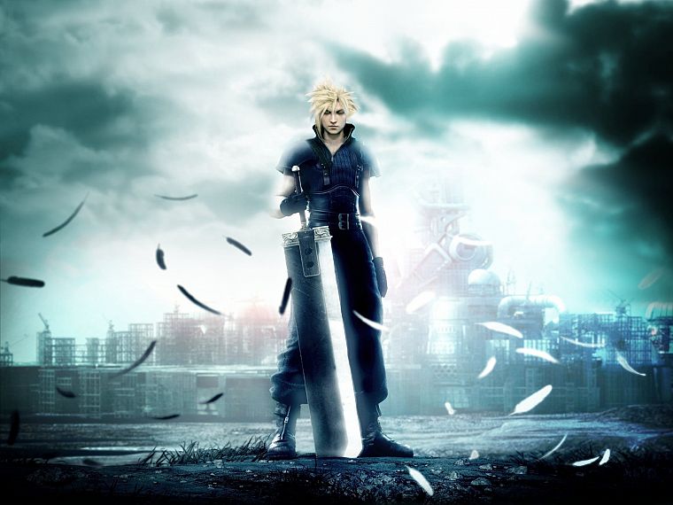 Final Fantasy VII, Final Fantasy VII Advent Children, Cloud Strife - обои на рабочий стол
