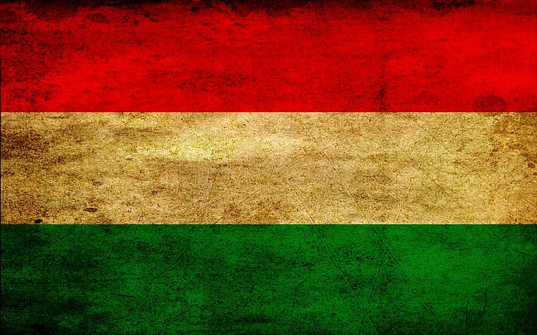 гранж, Венгрия, флаги - обои на рабочий стол