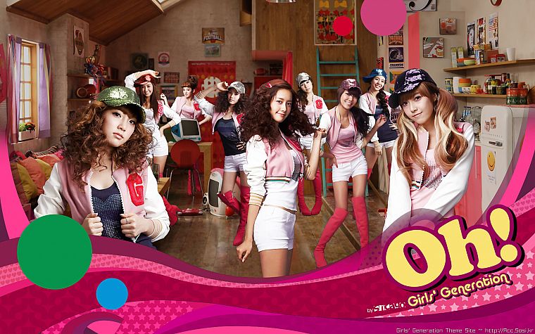 девушки, Girls Generation SNSD (Сонёсидэ), знаменитости, K-Pop - обои на рабочий стол