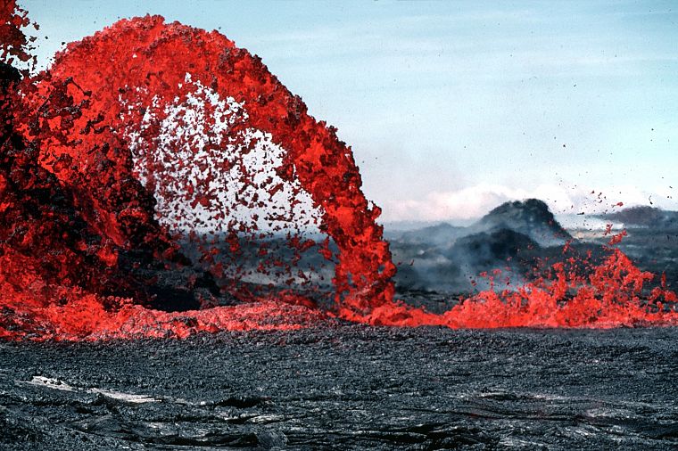 природа, вулканы, лава - обои на рабочий стол