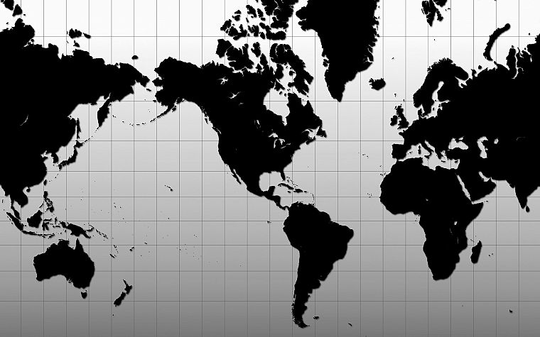 глобусы, карты, континенты - обои на рабочий стол