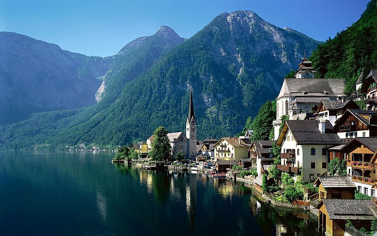 горы, Германия, озера - обои на рабочий стол