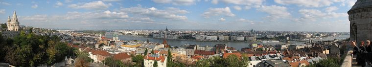 замки, города, архитектура, здания, Венгрия, Будапешт, панорама, реки, мультиэкран, Здание венгерского парламента - обои на рабочий стол