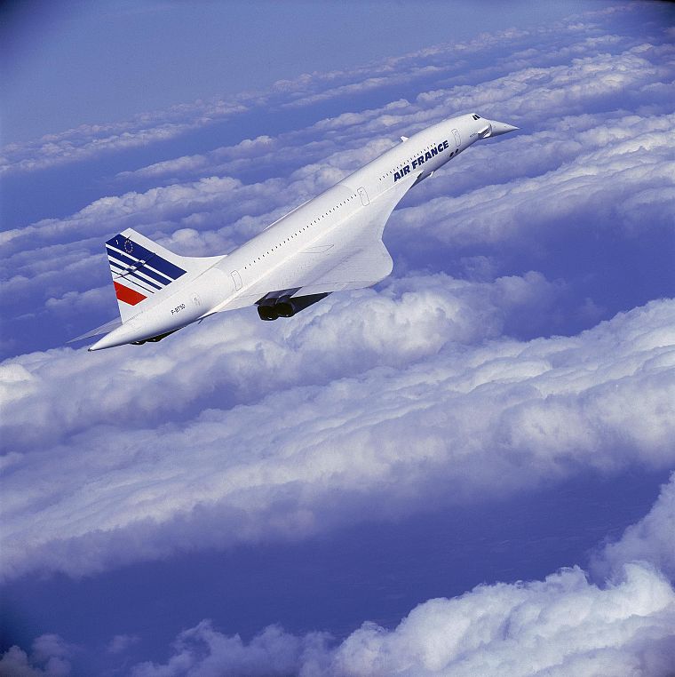 самолет, самолеты, Concorde - обои на рабочий стол