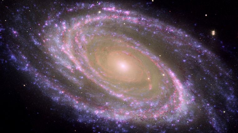 космическое пространство, галактики, спираль - обои на рабочий стол