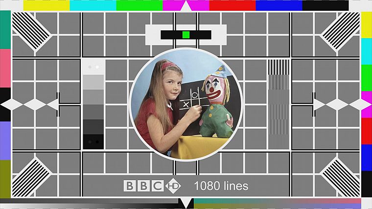BBC, телевидение, тестовый шаблон, канал - обои на рабочий стол