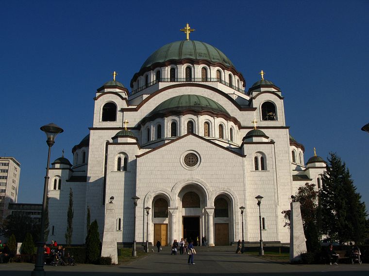 Белград, Церковь Святого Саввы - обои на рабочий стол