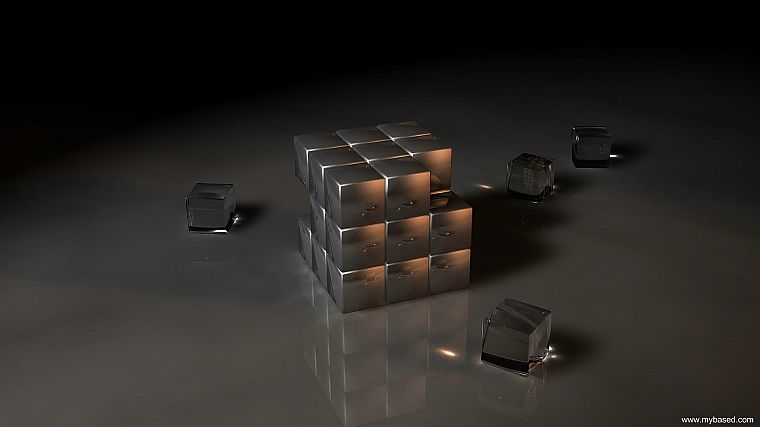 Кубик Рубика - обои на рабочий стол