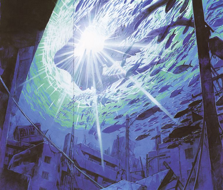 Neon Genesis Evangelion (Евангелион), Gainax, произведение искусства - обои на рабочий стол