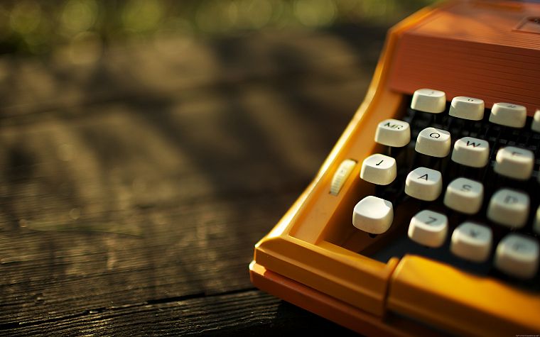 макро, пишущие машинки, пикник, история - обои на рабочий стол
