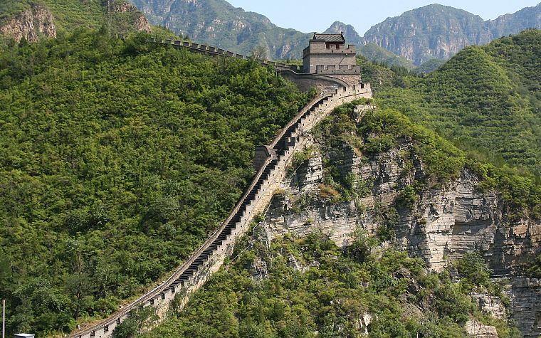 Китай, стена, архитектура, Китайский, Великая Китайская стена - обои на рабочий стол