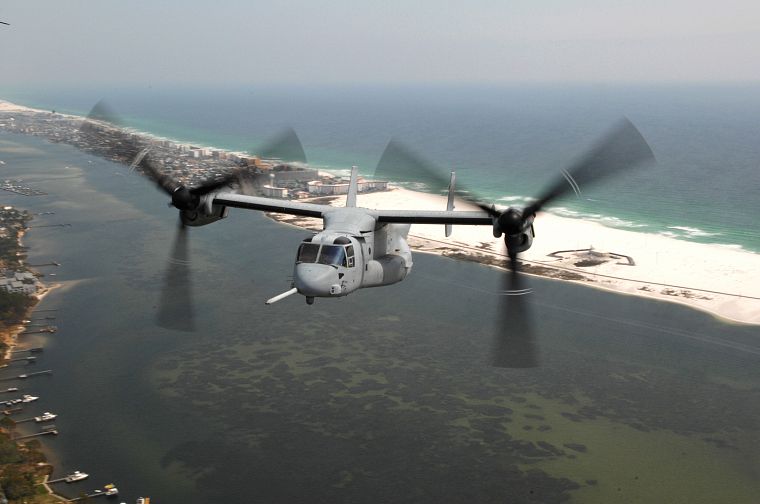самолет, военный, V - 22 Osprey - обои на рабочий стол