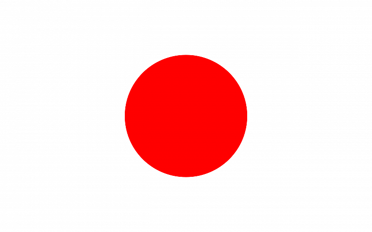 Япония, минималистичный, флаги - обои на рабочий стол