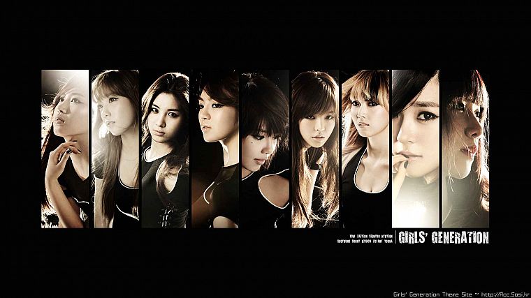 Girls Generation SNSD (Сонёсидэ), знаменитости - обои на рабочий стол