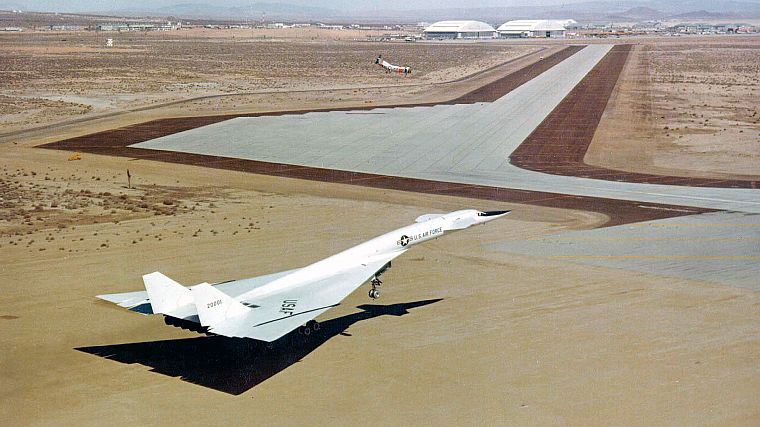 самолет, бомбардировщик, НАСА, самолеты, XB-70 Valkyrie - обои на рабочий стол