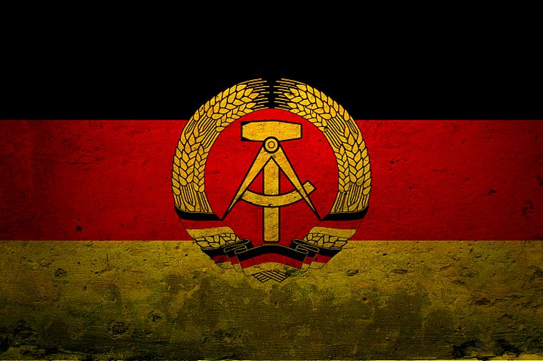 Германия, флаги, Deutch Демократическая Республика, Восточная Германия - обои на рабочий стол